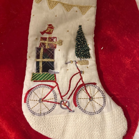 TWO Isaac Mizrahi Christmas Stockings (2 different patterns) - Picture 3 of 6